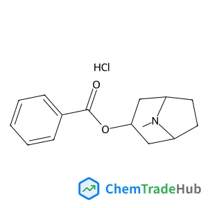 (3-exo)-8-Methyl-8-azabicyclo[3.2.1]oct-3-yl benzoate hydrochloride (1:1)