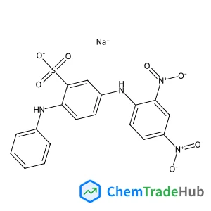 Sodium 2-anilino-5-[(2,4-dinitrophenyl)amino]benzenesulfonate