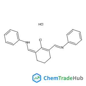 N-((2-Chloro-3-((phenylimino)methyl)cyclohex-2-en-1-ylidene)methyl)aniline Hydrochloride