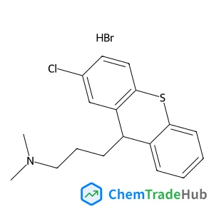 3-(2-Chloro-9H-thioxanthen-9-yl)-N,N-dimethyl-1-propanamine hydrobromide (1:1)