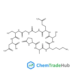 5-Oxo-L-prolyl-L-alanyl-L-lysyl-L-seryl-L-glutaminylglycylglycyl-L-seryl-L-asparagine