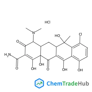 (4S,4aS,5aS,6S,12aS)-7-Chloro-4-(dimethylamino)-3,6,10,12,12a-pentahydroxy-6-methyl-1,11-dioxo-1,4,4a,5,5a,6,11,12a-octahydro-2-tetracenecarboxamide hydrochloride (1:1)
