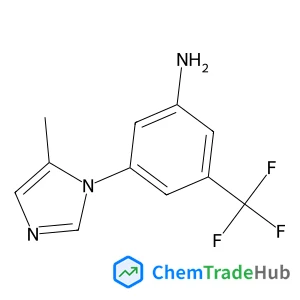 3-(5-Methyl-1H-imidazol-1-yl)-5-(trifluoromethyl)benzenamine