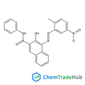 3-Hydroxy-4-[(E)-(2-methyl-5-nitrophenyl)diazenyl]-N-phenyl-2-naphthamide