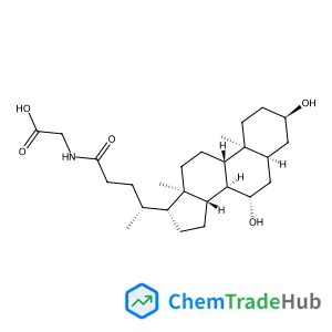 N-[(3alpha,5beta,7beta,8xi)-3,7-Dihydroxy-24-oxocholan-24-yl]glycine