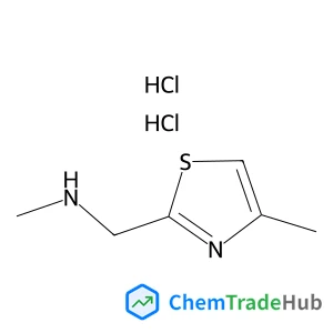 N-Methyl-1-(4-methyl-1,3-thiazol-2-yl)methanamine dihydrochloride N-Methyl-1-(4-methyl-1,3-thiazol-2-yl)methanamine dihydrochloride