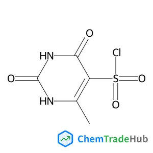 6-Methyl-2,4-dioxo-1,2,3,4-tetrahydro-5-pyrimidinesulfonyl chloride 6-Methyl-2,4-dioxo-1,2,3,4-tetrahydro-5-pyrimidinesulfonyl chloride