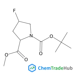 2-Methyl 1-(2-methyl-2-propanyl) (2R,4R)-4-fluoro-1,2-pyrrolidinedicarboxylate