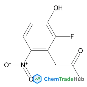 1-(2-Fluoro-3-hydroxy-6-nitrophenyl)acetone