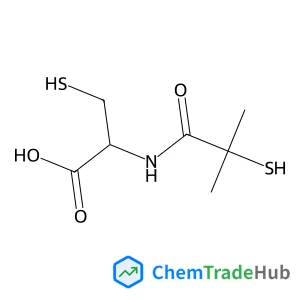 N-(2-Methyl-2-sulfanylpropanoyl)-L-cysteine