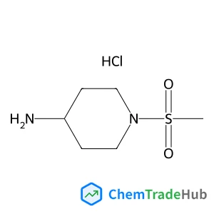 1-(Methylsulfonyl)-4-piperidinamine hydrochloride (1:1)