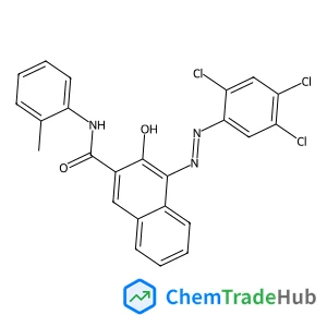 3-Hydroxy-N-(2-methylphenyl)-4-[(E)-(2,4,5-trichlorophenyl)diazenyl]-2-naphthamide