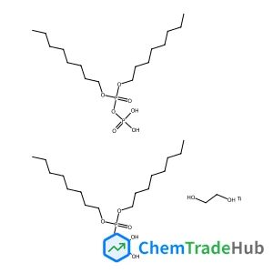 [[2-[dioctoxyphosphoryloxy(hydroxy)phosphoryl]oxy-1,3-dioxa-2$l^{4}-titanacyclopent-2-yl]oxy-hydroxy-phosphoryl] dioctyl phosphate