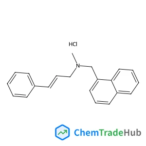 (2E)-N-Methyl-N-(1-naphthylmethyl)-3-phenyl-2-propen-1-amine hydrochloride (1:1)