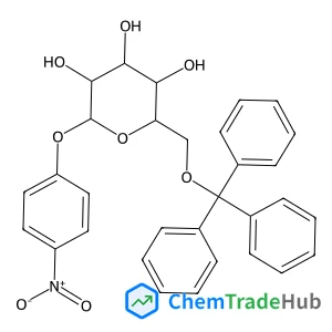 4-Nitrophenyl 6-O-trityl-a-D-glucopyranoside