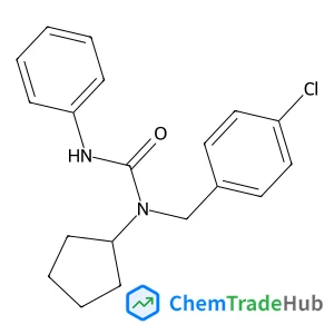 1-(4-Chlorobenzyl)-1-cyclopentyl-3-phenylurea