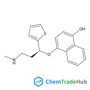 4-[(1S)-3-(Methylamino)-1-(2-thienyl)propoxy]-1-naphthol