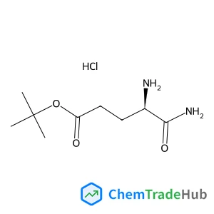 2-Methyl-2-propanyl D-alpha-glutaminate hydrochloride (1:1)
