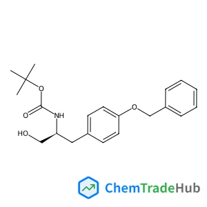 2-Methyl-2-propanyl {(2S)-1-[4-(benzyloxy)phenyl]-3-hydroxy-2-propanyl}carbamate