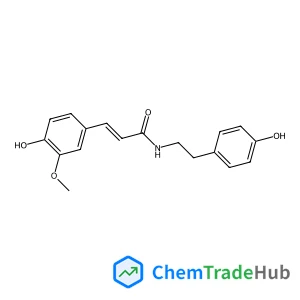 (1E,2E)-3-(4-Hydroxy-3-methoxyphenyl)-N-[2-(4-hydroxyphenyl)ethyl]-2-propenimidic acid