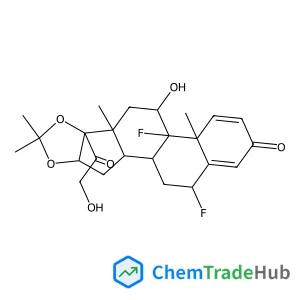 (4aS,4bR,5S,6aS,6bS,9aR,10aS,10bS,12S)-4b,12-Difluoro-6b-glycoloyl-5-hydroxy-4a,6a,8,8-tetramethyl-4a,4b,5,6,6a,6b,9a,10,10a,10b,11,12-dodecahydro-2H-naphtho[2',1':4,5]indeno[1,2-d][1,3]dioxol-2-one