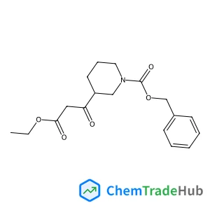 Benzyl 3-(3-ethoxy-3-oxopropanoyl)-1-piperidinecarboxylate