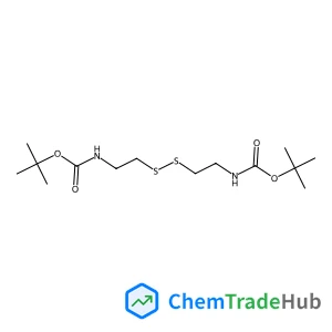 Bis(2-methyl-2-propanyl) (disulfanediyldi-2,1-ethanediyl)biscarbamate