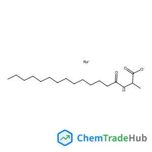 Sodium (2S)-2-(tetradecanoylamino)propanoate