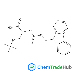 N-[(9H-Fluoren-9-ylmethoxy)carbonyl]-S-(2-methyl-2-propanyl)-L-cysteine