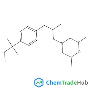 Morpholine, 4-(3-(4-(1,1-dimethylpropyl)phenyl)-2-methylpropyl)-2,6-dimethyl-