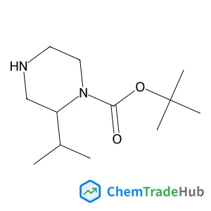 2-Methyl-2-propanyl (2R)-2-isopropyl-1-piperazinecarboxylate