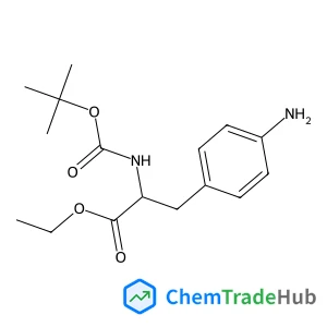Ethyl 4-amino-N-{[(2-methyl-2-propanyl)oxy]carbonyl}-L-phenylalaninate