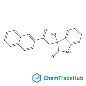 3-hydroxy-3-[2-(2-naphthyl)-2-oxoethyl]-1,3-dihydro-2H-indol-2-one