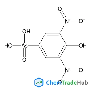 (4-Hydroxy-3,5-dinitrophenyl)arsonic acid