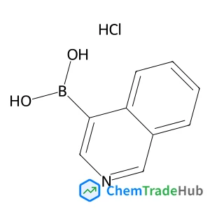 4-Isoquinolinylboronic acid hydrochloride (1:1)