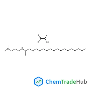(+/-)-LACTIC ACID,COMPOUND WITH N-[3-(DIMETHYLAMINO)PROPYL]OCTADECANAMIDE(1:1)