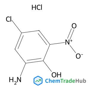 2-Amino-4-chloro-6-nitrophenol hydrochloride (1:1)