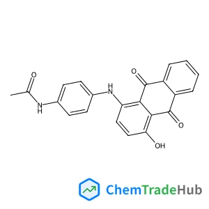 N-{4-[(4-Hydroxy-9,10-dioxo-9,10-dihydro-1-anthracenyl)amino]phenyl}acetamide