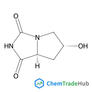 (6R,7aS)-6-Hydroxytetrahydro-1H-pyrrolo[1,2-c]imidazole-1,3(2H)-dione
