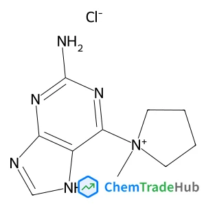 1-(2-Amino-3H-purin-6-yl)-1-methylpyrrolidinium chloride