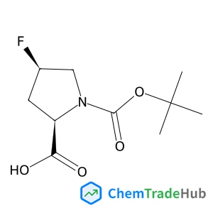(4R)-4-Fluoro-1-{[(2-methyl-2-propanyl)oxy]carbonyl}-D-proline