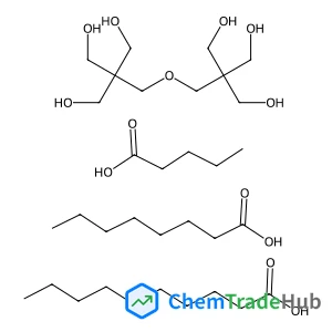 Decanoic acid, mixed esters with dipentaerythritol, octanoic acid and valeric acid
