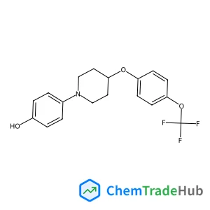 4-{4-[4-(Trifluoromethoxy)phenoxy]-1-piperidinyl}phenol