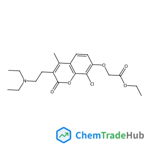 Ethyl ({8-chloro-3-[2-(diethylamino)ethyl]-4-methyl-2-oxo-2H-chromen-7-yl}oxy)acetate