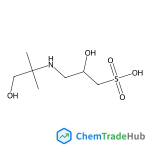 2-Hydroxy-3-[(1-hydroxy-2-methyl-2-propanyl)amino]-1-propanesulfonic acid