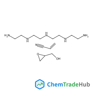 N'-(2-aminoethyl)-N-[2-(2-aminoethylamino)ethyl]ethane-1,2-diamine; oxiran-2-ylmethanol; prop-2-enenitrile
