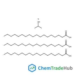 Octadecanoic acid, titanium salt, compd. with 2-propanol (3:1:1)