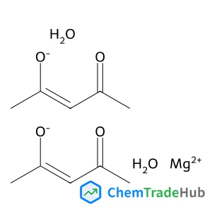 Magnesium, bis(2,4-pentanedionato-kO,kO')-, dihydrate, (T-4)-