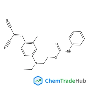 PROPANEDINITRILE, ((4-(ETHYL(2-(((PHENYLAMINO)CARBONYL)OXY)ETHYL)AMINO)-2-METHYLPHENYL)METHYLENE)