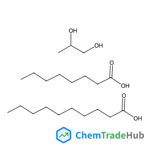 Decanoic acid, mixed diesters with octanoic acid and propylene glycol